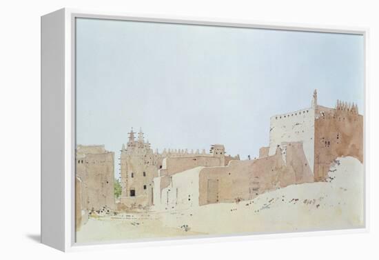 Djenne (Mali) Grande Mosquee, Monday, 2000-Charlie Millar-Framed Premier Image Canvas