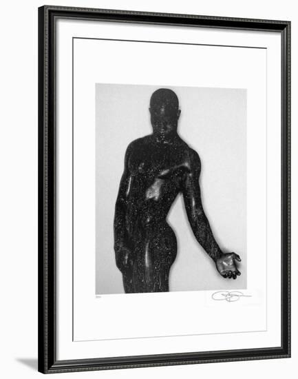 Djimon-Greg Gorman-Framed Collectable Print