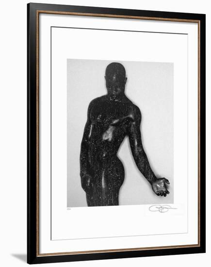 Djimon-Greg Gorman-Framed Collectable Print