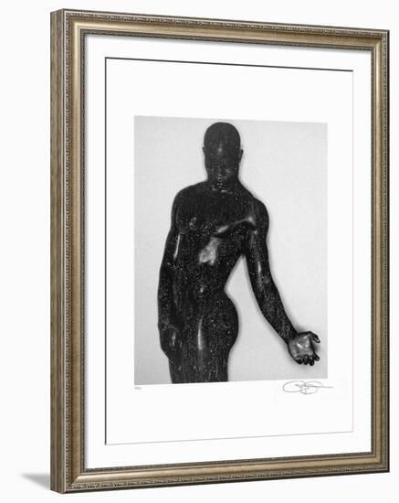 Djimon-Greg Gorman-Framed Collectable Print