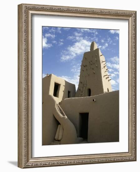Djinguereber Mosque, Timbuktu (Tombouctoo), Unesco World Heritage Site, Mali, Africa-Jenny Pate-Framed Photographic Print