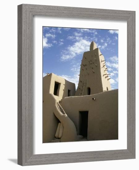 Djinguereber Mosque, Timbuktu (Tombouctoo), Unesco World Heritage Site, Mali, Africa-Jenny Pate-Framed Photographic Print