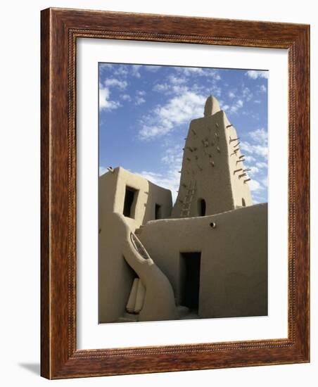 Djinguereber Mosque, Timbuktu (Tombouctoo), Unesco World Heritage Site, Mali, Africa-Jenny Pate-Framed Photographic Print