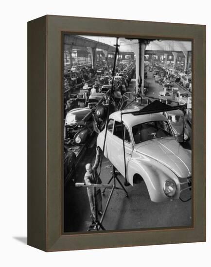 Dkw Auto Works, New 1954 Opels Getting Made-Ralph Crane-Framed Premier Image Canvas