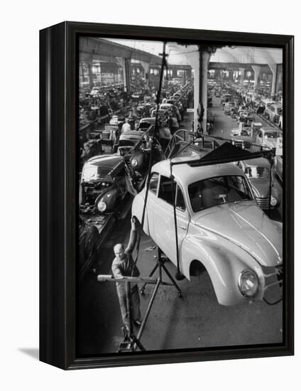 Dkw Auto Works, New 1954 Opels Getting Made-Ralph Crane-Framed Premier Image Canvas