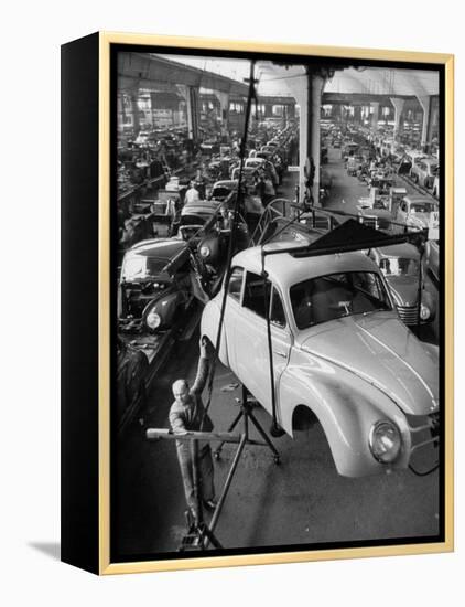 Dkw Auto Works, New 1954 Opels Getting Made-Ralph Crane-Framed Premier Image Canvas