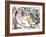 DLM No. 182 pages 4,5-Marc Chagall-Framed Art Print