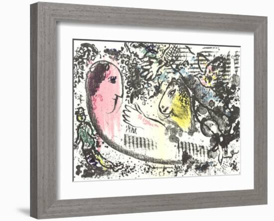 DLM No. 182 pages 4,5-Marc Chagall-Framed Art Print