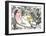 DLM No. 182 pages 4,5-Marc Chagall-Framed Art Print