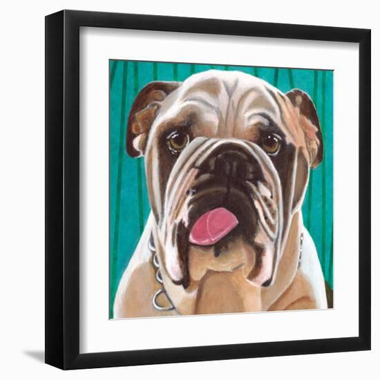 Dlynn's Dogs - Bosco-Dlynn Roll-Framed Art Print