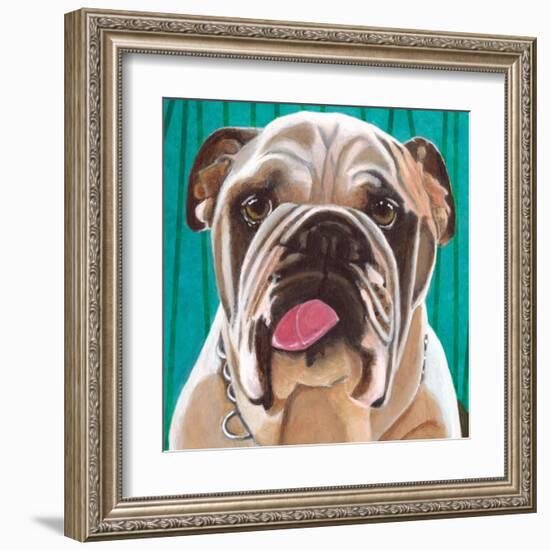 Dlynn's Dogs - Bosco-Dlynn Roll-Framed Art Print