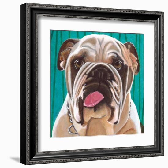 Dlynn's Dogs - Bosco-Dlynn Roll-Framed Art Print