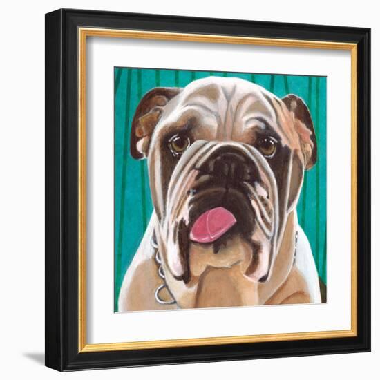 Dlynn's Dogs - Bosco-Dlynn Roll-Framed Art Print