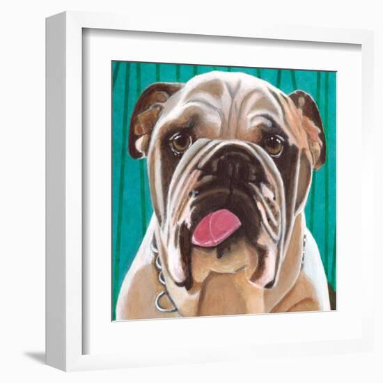 Dlynn's Dogs - Bosco-Dlynn Roll-Framed Art Print