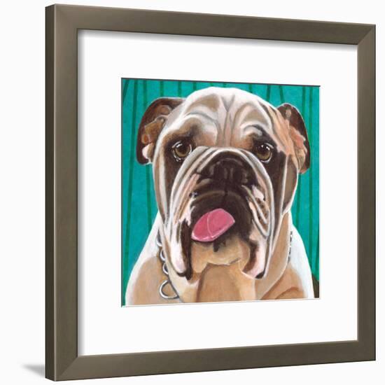 Dlynn's Dogs - Bosco-Dlynn Roll-Framed Art Print