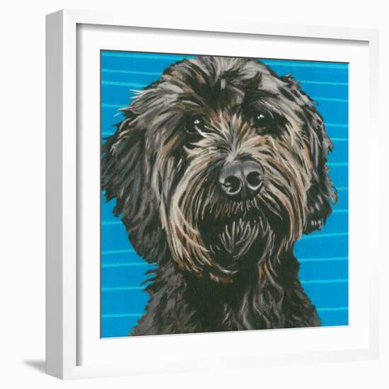 Dlynn's Dogs - Mini-Dlynn Roll-Framed Art Print