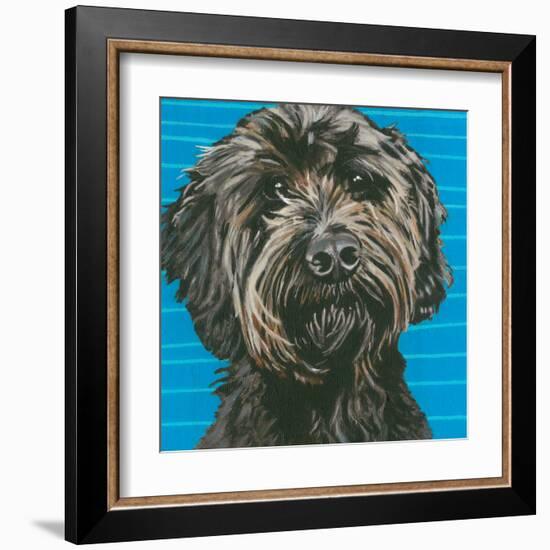 Dlynn's Dogs - Mini-Dlynn Roll-Framed Art Print