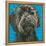 Dlynn's Dogs - Mini-Dlynn Roll-Framed Stretched Canvas