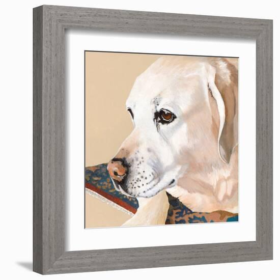 Dlynn's Dogs - Shell-Dlynn Roll-Framed Art Print