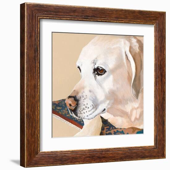 Dlynn's Dogs - Shell-Dlynn Roll-Framed Art Print