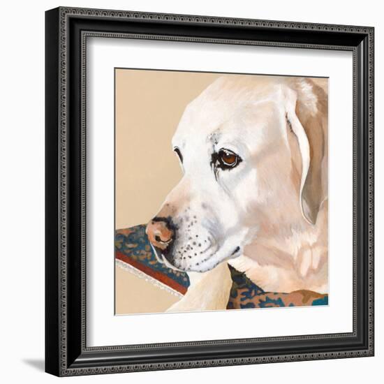 Dlynn's Dogs - Shell-Dlynn Roll-Framed Art Print