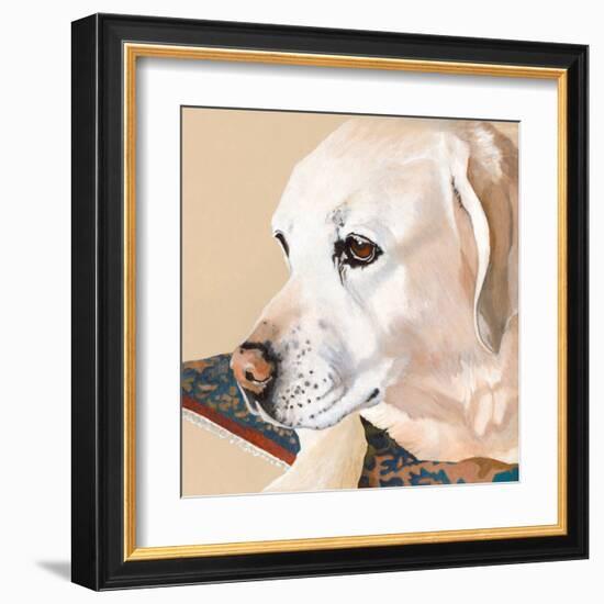 Dlynn's Dogs - Shell-Dlynn Roll-Framed Art Print