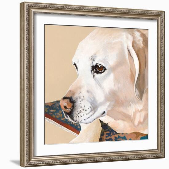 Dlynn's Dogs - Shell-Dlynn Roll-Framed Art Print