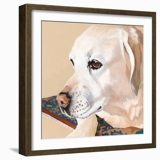 Dlynn's Dogs - Shell-Dlynn Roll-Framed Art Print