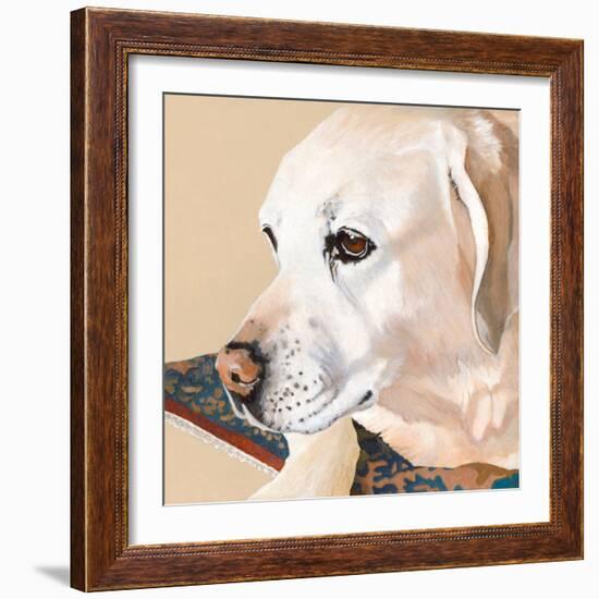 Dlynn's Dogs - Shell-Dlynn Roll-Framed Art Print