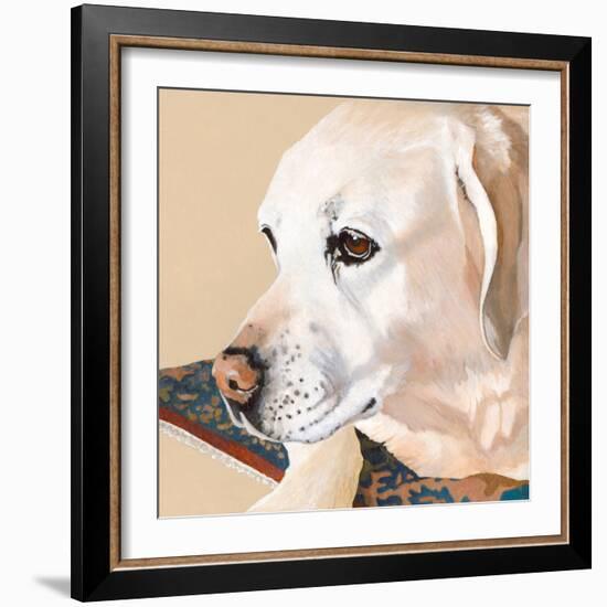 Dlynn's Dogs - Shell-Dlynn Roll-Framed Art Print