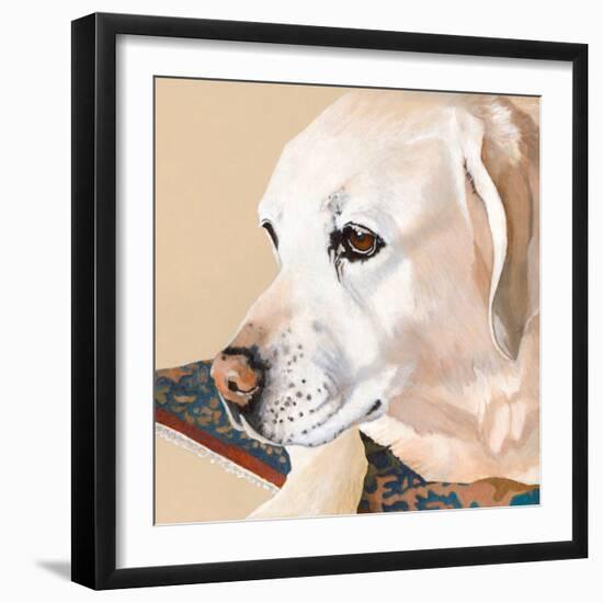 Dlynn's Dogs - Shell-Dlynn Roll-Framed Art Print