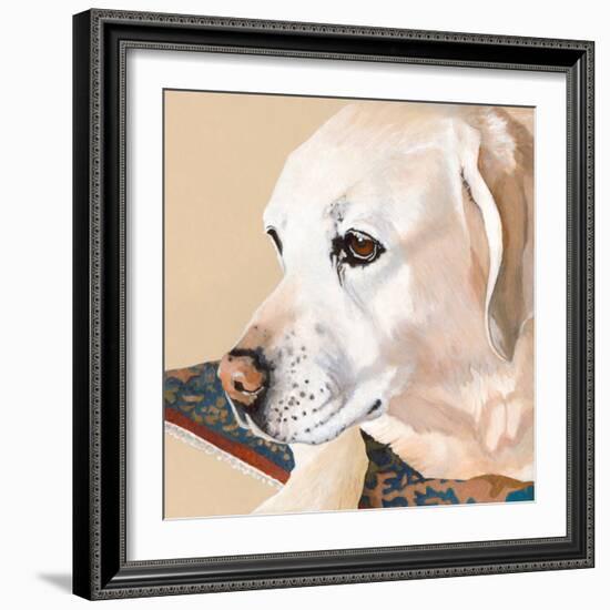 Dlynn's Dogs - Shell-Dlynn Roll-Framed Art Print