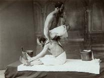 The Oriental Bath. Massage, 1880s-Dmitri Ivanovich Yermakov-Photographic Print
