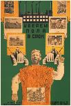 Poster for the Play the Bribery, 1920S-Dmitry Anatolyevich Bulanov-Framed Giclee Print