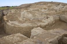 Ruins of Otrar (Utrar or Farab), Kazakhstan.-Dmitry Chulov-Framed Photographic Print