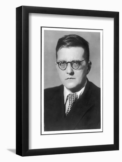 Dmitry Dmitriyevich Shostakovich Russian Composer-null-Framed Photographic Print