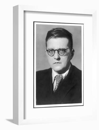 Dmitry Dmitriyevich Shostakovich Russian Composer-null-Framed Photographic Print