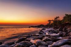 Tropical Beach At Beautiful Sunset. Nature Background-dmitry kushch-Photographic Print