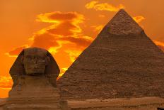 The Sphinx And Great Pyramid, Egypt-Dmitry Pogodin-Premier Image Canvas