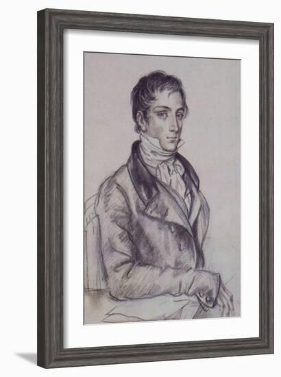 Dmitry Venevitinov, Russian Poet-null-Framed Giclee Print