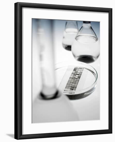 DNA Autoradiogram-Tek Image-Framed Photographic Print