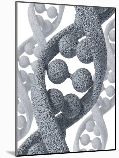 DNA Molecule, Artwork-David Mack-Mounted Photographic Print