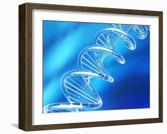 DNA Molecule, Artwork-PASIEKA-Framed Photographic Print