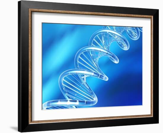 DNA Molecule, Artwork-PASIEKA-Framed Photographic Print