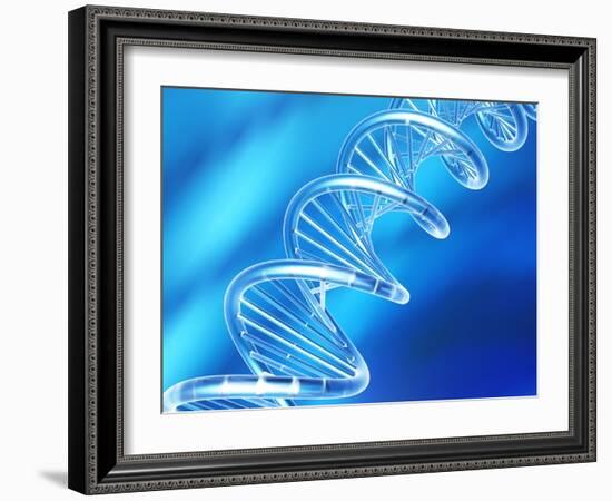 DNA Molecule, Artwork-PASIEKA-Framed Photographic Print