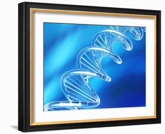 DNA Molecule, Artwork-PASIEKA-Framed Photographic Print