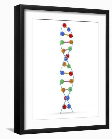 DNA Molecule, Artwork-PASIEKA-Framed Photographic Print