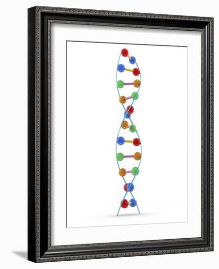 DNA Molecule, Artwork-PASIEKA-Framed Photographic Print