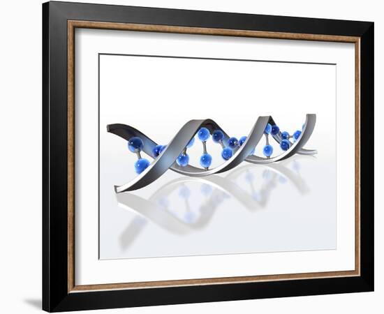 DNA Molecule-David Mack-Framed Photographic Print