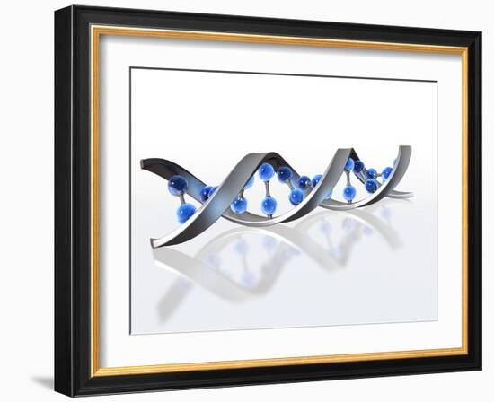 DNA Molecule-David Mack-Framed Photographic Print